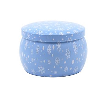 New View Gifts & Accessories Snowflake Tin Candle