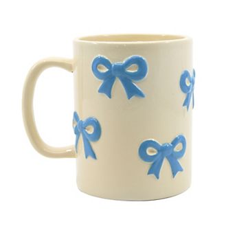 New View Gifts & Accessories Bow Print Ceramic Mug