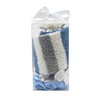 New View Gifts & Accessories Strip Socks and Scrunchie Set