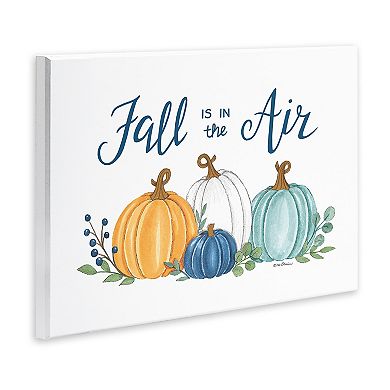 Stupell Home Decor Fall In The Air Pumpkin Plaque Wall Art