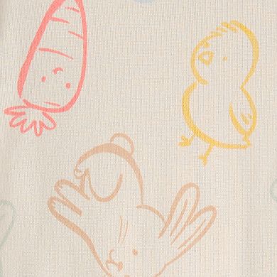 Toddler Girl Carter's Easter Bunny 2-pc. Pajama Top & Pajama Bottoms Set