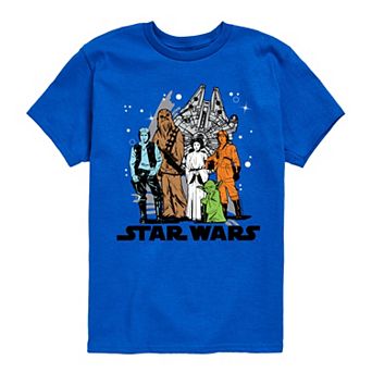 Boys 8-20 Star Wars Group Graphic Tee