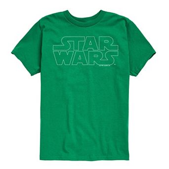 Boys 8-20 Star Wars Logo Outline Graphic Tee