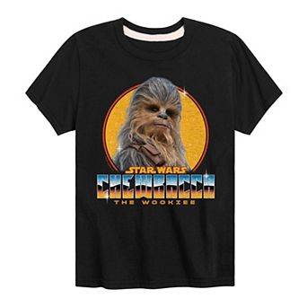 Boys 8-20 Star Wars Chewbacca The Wookiee Chrome Graphic Tee