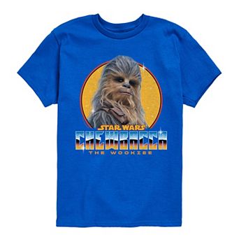 Boys 8-20 Star Wars Chewbacca The Wookiee Chrome Graphic Tee