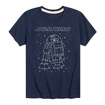 Boys 8-20 Star Wars R2-D2 Constellation Graphic Tee
