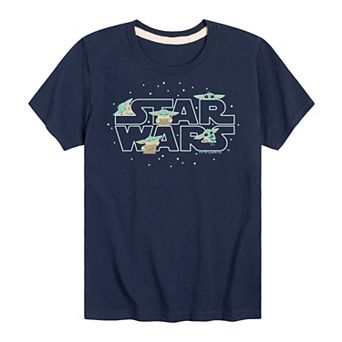 Boys 8-20 Star Wars The Mandalorian's Grogu Poses Graphic Tee