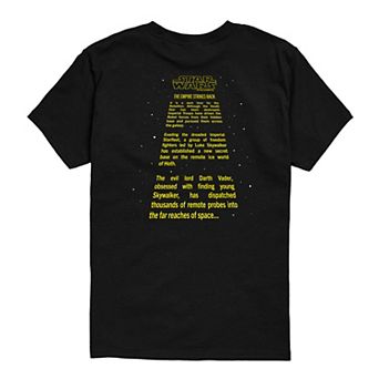 Boys 8-20 Star Wars The Empire Strikes Back Poster Graphic Tee