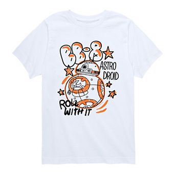 Boys 8-20 Star Wars BB-8 Sketch Graphic Tee
