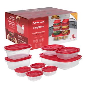 Rubbermaid EasyStore 18 pc Food Storage Container Set