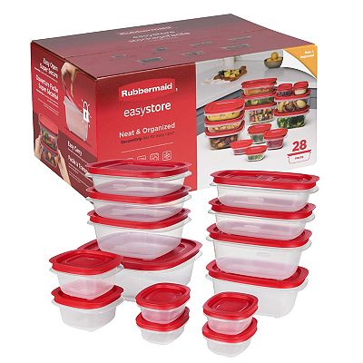 Rubbermaid EasyStore 28-pc. Food Storage Container Set