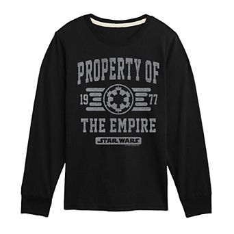 Boys 8-20 Star Wars Property Of The Empire Long Sleeve Graphic Tee