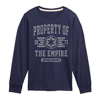 Boys 8-20 Star Wars Property Of The Empire Long Sleeve Graphic Tee