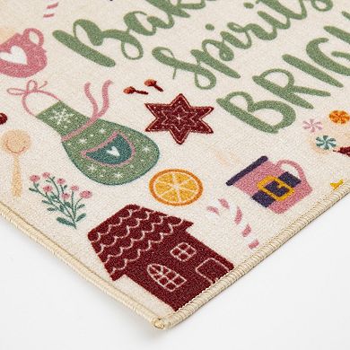 Loomaknoti Baking Spirits Bright Throw Rug