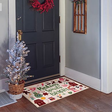 Loomaknoti Baking Spirits Bright Throw Rug