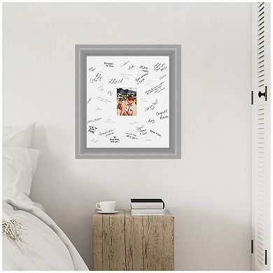 Peak Signature Mat Picture Frame, Photo Frame Guest Book Alternative Weddings, Graduations