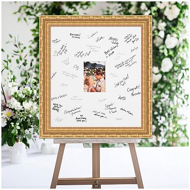 Versailles Signature Mat Picture Frame, Photo Frame Guest Book Alternative Weddings, Graduations
