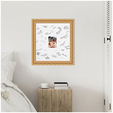 Versailles Signature Mat Picture Frame, Photo Frame Guest Book Alternative Weddings, Graduations
