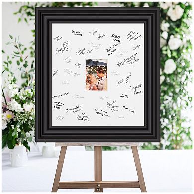 Colonial Signature Mat Picture Frame, Photo Frame Guest Book Alternative Weddings, Graduations