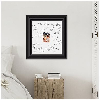 Colonial Signature Mat Picture Frame, Photo Frame Guest Book Alternative Weddings, Graduations