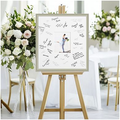 Florence Signature Mat Picture Frame, Photo Frame Guest Book Alternative Weddings, Graduations