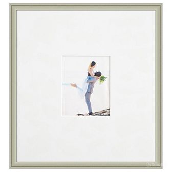 Florence Signature Mat Picture Frame, Photo Frame Guest Book Alternative Weddings, Graduations