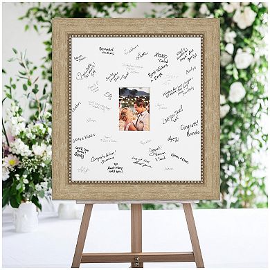 Astor Signature Mat Picture Frame, Photo Frame Guest Book Alternative Weddings, Graduations