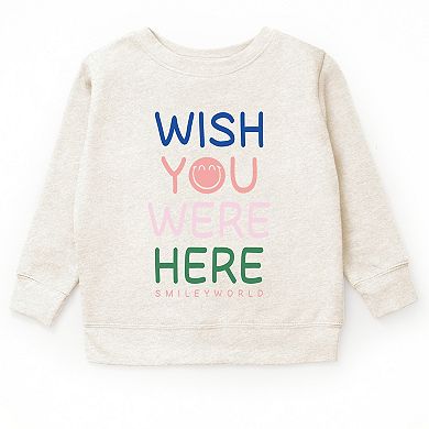 SmileyWorld Wish You Were Here - Youth Graphic Sweatshirt