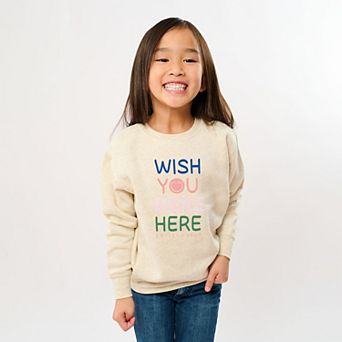 SmileyWorld Wish You Were Here - Youth Graphic Sweatshirt