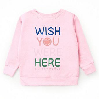 SmileyWorld Wish You Were Here - Youth Graphic Sweatshirt