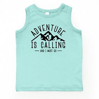 The Juniper Shop Adventure is Calling and I Must Go Youth Tank Top