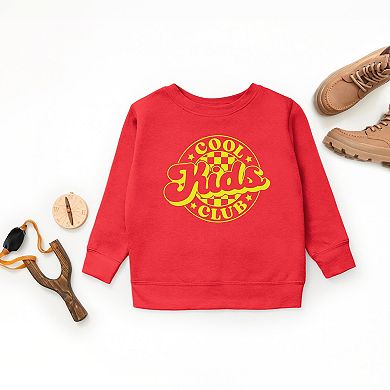 The Juniper Shop Cool Kids Club Checkered Youth Sweatshirt