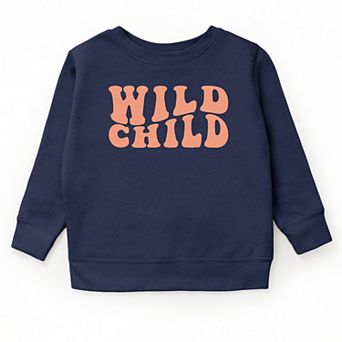 The Juniper Shop Wild Child Wavy Youth Sweatshirt