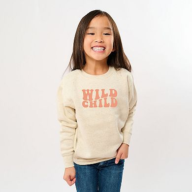 The Juniper Shop Wild Child Wavy Youth Sweatshirt