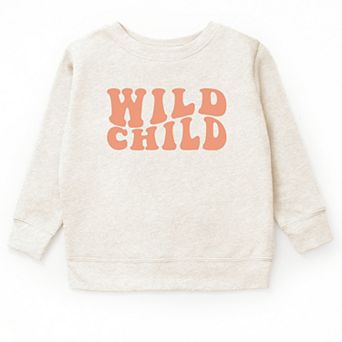 The Juniper Shop Wild Child Wavy Youth Sweatshirt