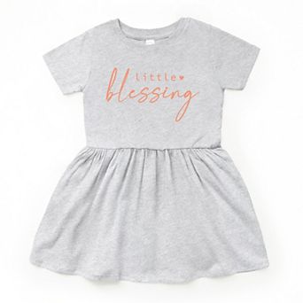 The Juniper Shop Little Blessing Heart Toddler Dress