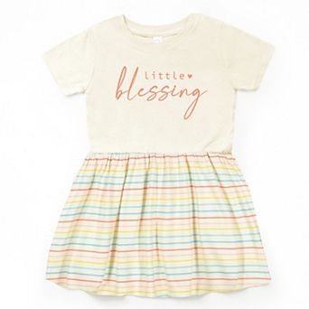 The Juniper Shop Little Blessing Heart Toddler Dress