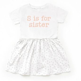 The Juniper Shop S Is For Sister Toddler Dress
