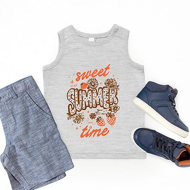 The Juniper Shop Sweet Summer Time Strawberry Youth Tank Top