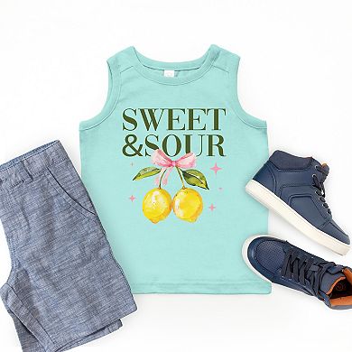 The Juniper Shop Sweet & Sour Lemon Youth Tank Top