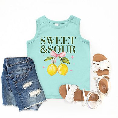 The Juniper Shop Sweet & Sour Lemon Youth Tank Top