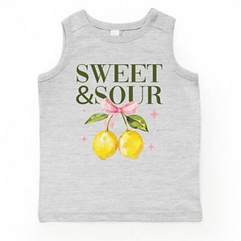 The Juniper Shop Sweet & Sour Lemon Youth Tank Top