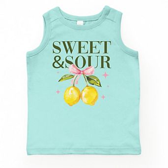 The Juniper Shop Sweet & Sour Lemon Youth Tank Top