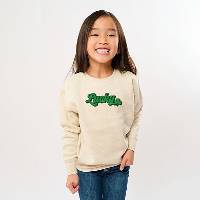The Juniper Shop Lucky Solid Youth Sweatshirt