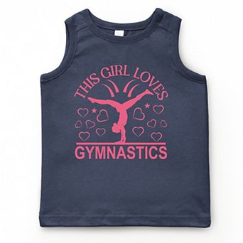 The Juniper Shop This Girl Loves Gymnastics Youth Tank Top