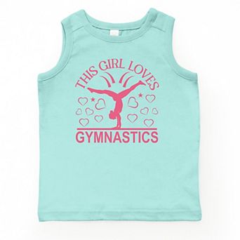 The Juniper Shop This Girl Loves Gymnastics Youth Tank Top
