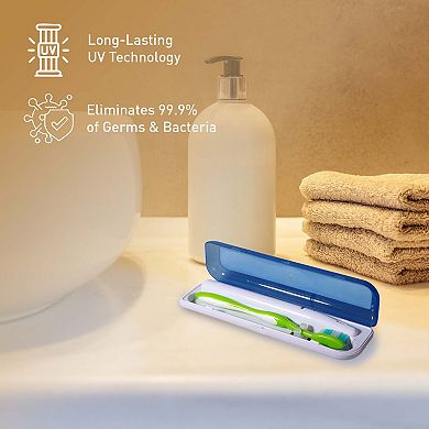 Pursonic UV Toothbrush Sanitizer & Portable Toothbrush Sterilizer Bundle