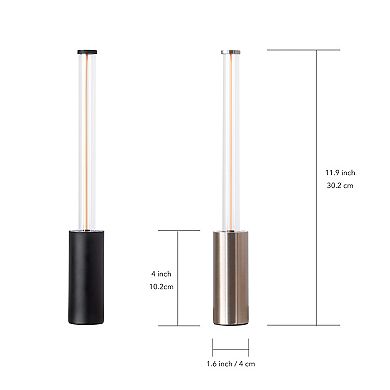 Set of 2 Portable Cordless Table Lamp Minimalist Hand Lamp