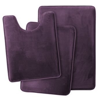 Ultra Soft Non-Slip Plush Memory Foam Bath Rug Collection