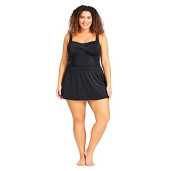 Avenue Women's Plus Size Basic Swim Skirt